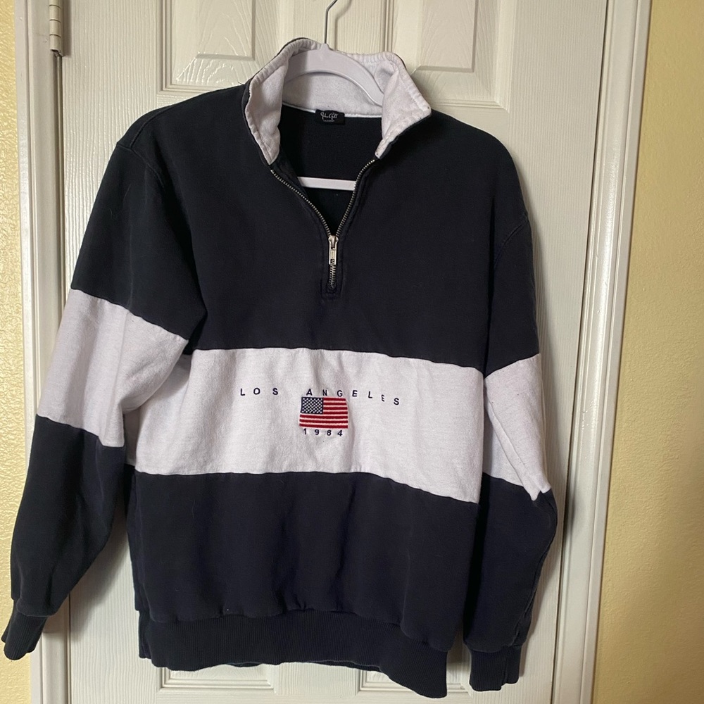 Vintage Zip Sweatshirt 1984 Los Angeles Olympics